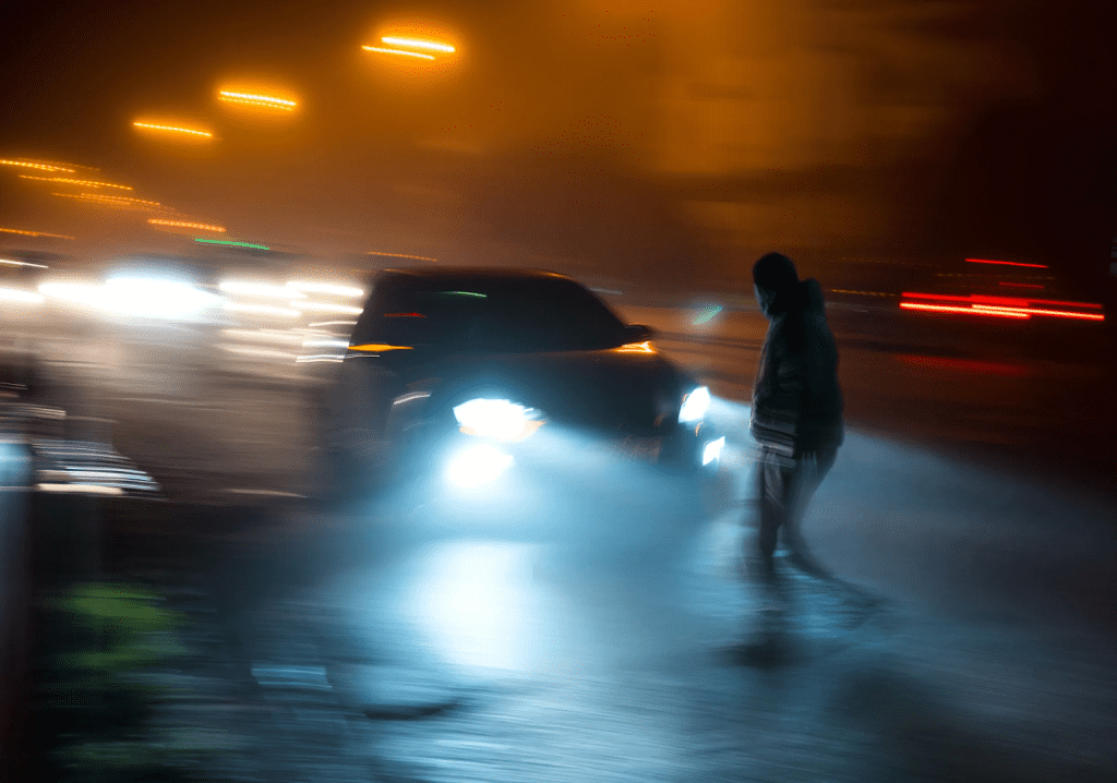 pedestrian vs. vehicle 1