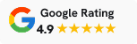 4.9 Google rating